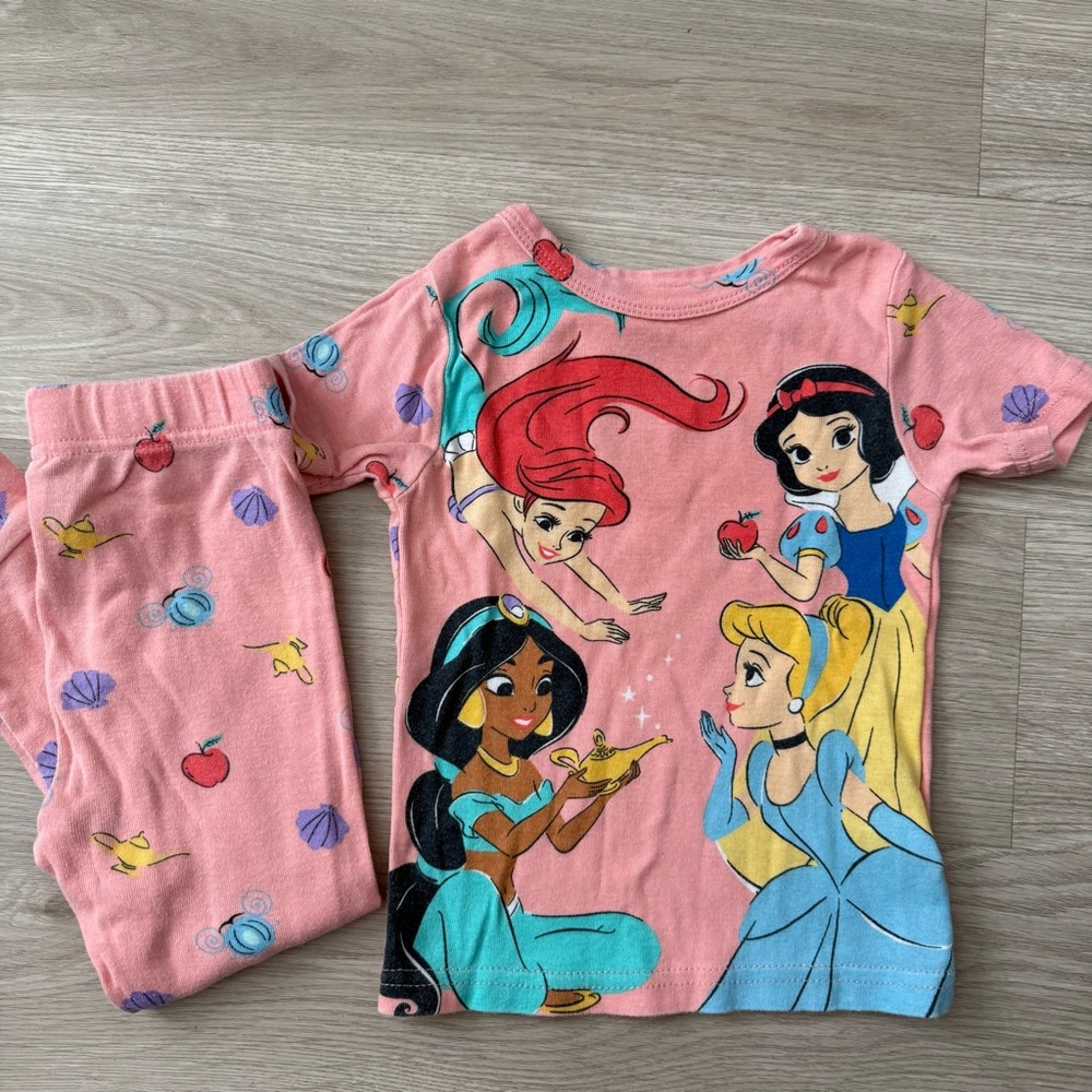 Toddler Disney Princess pajamas